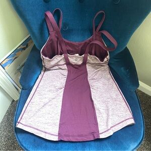Lululemon EUC size 8 burgundy workout tank